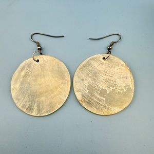 4/$15 Shell Disc Dangle Earrings – Boho Statement